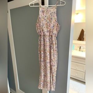 Lush floral midi dress